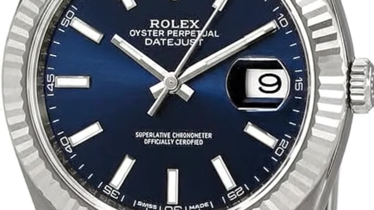 Blue Dial Automatic Watch