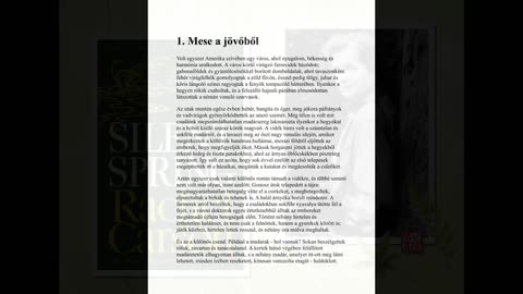 Néma tavasz - 1. fejezet - Mese a jövőből