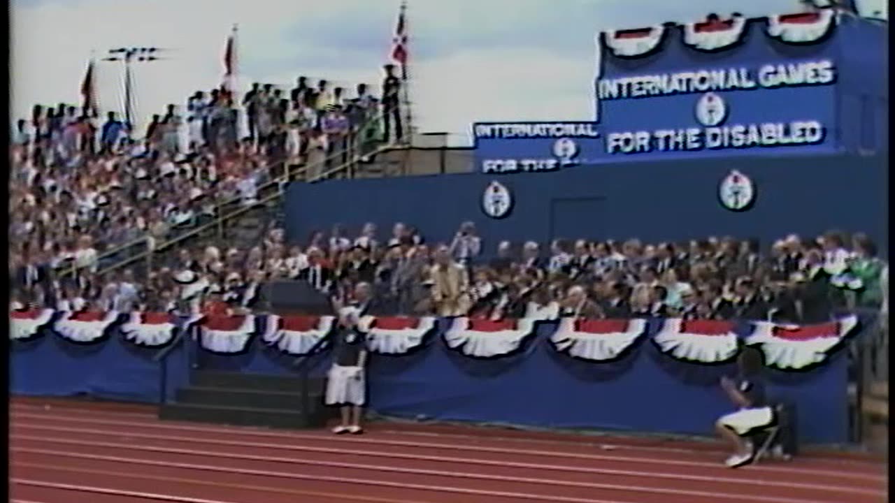 Trip to New York. ... - Trip to New York. Main Camera Cuts of Opening Day Ceremonies - 6-17-1984-H09