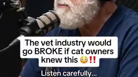 The vet industry would go BROKE if cat owners knew this !! Listen carefully…