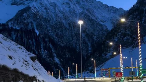 Sonmurg Tunnel Night View ❣️