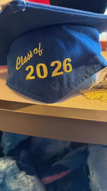 Disney Parks Class of 2026 Mortarboard Mickey Mouse Ears Hat #shorts