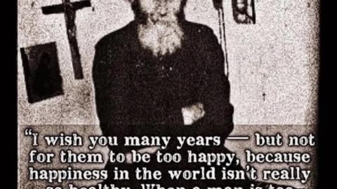Elder Paisius - I wish you many years