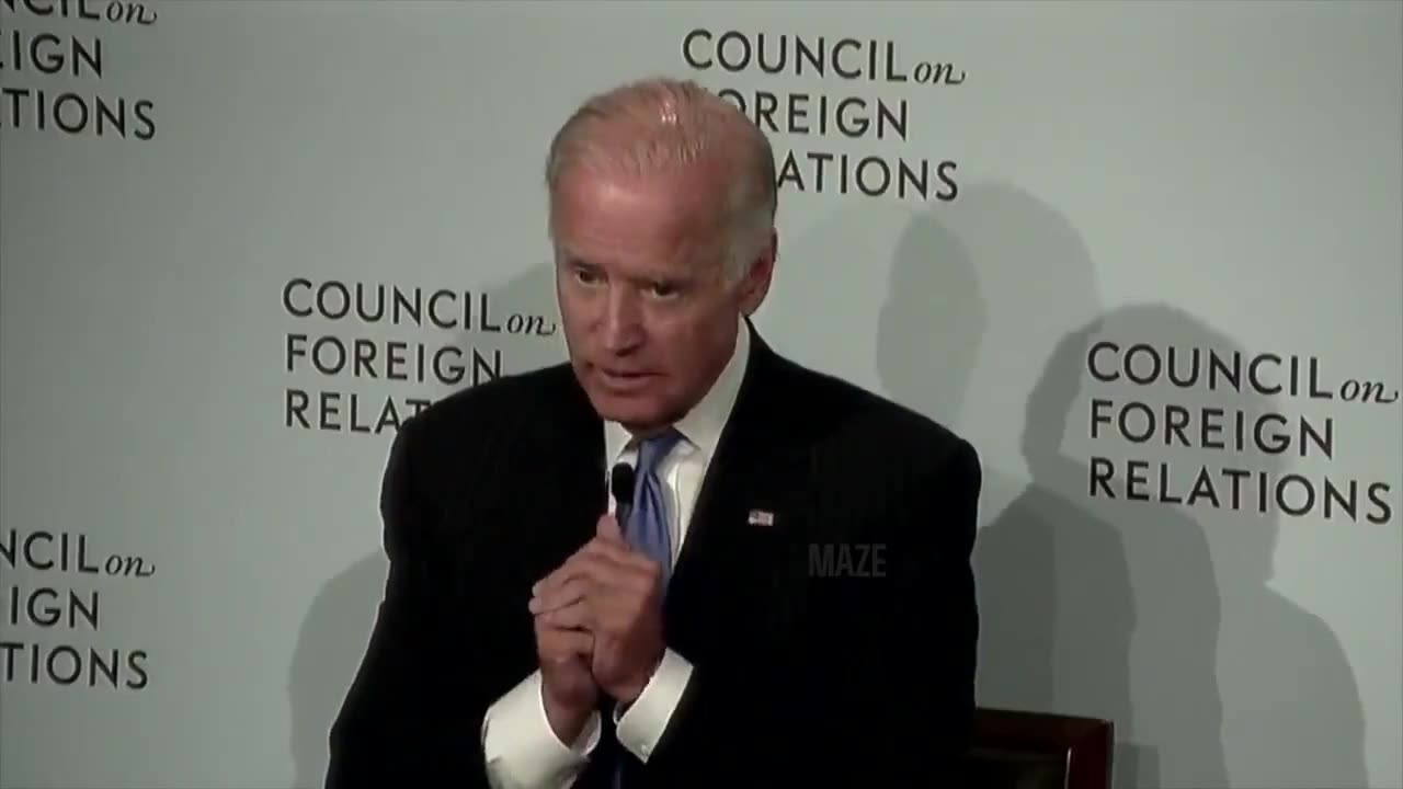 Crime confessing Biden