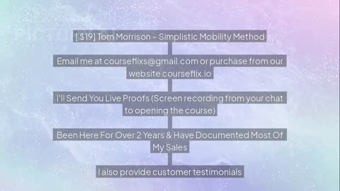 Download TOM MORRISON SIMPLISTIC MOBILITY METHOD