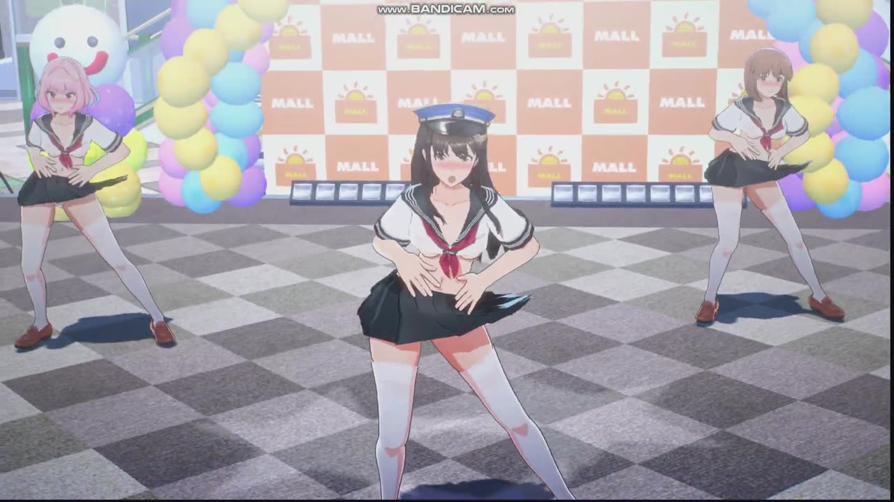 A group of idols dressed in sexy idol costume are dancing in living,song called Precious Grain