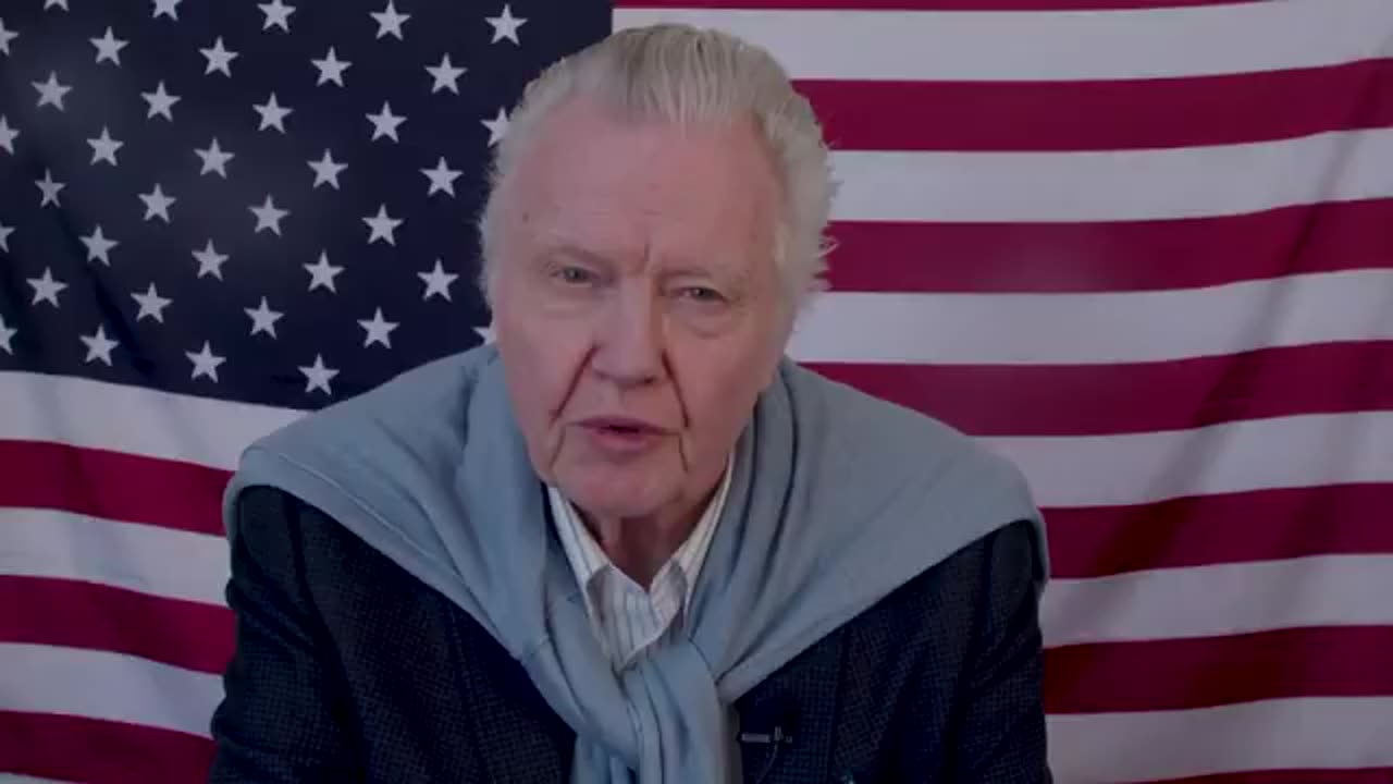 Jon Voight is “proud and happy that we won the victory” and Trump is our president.