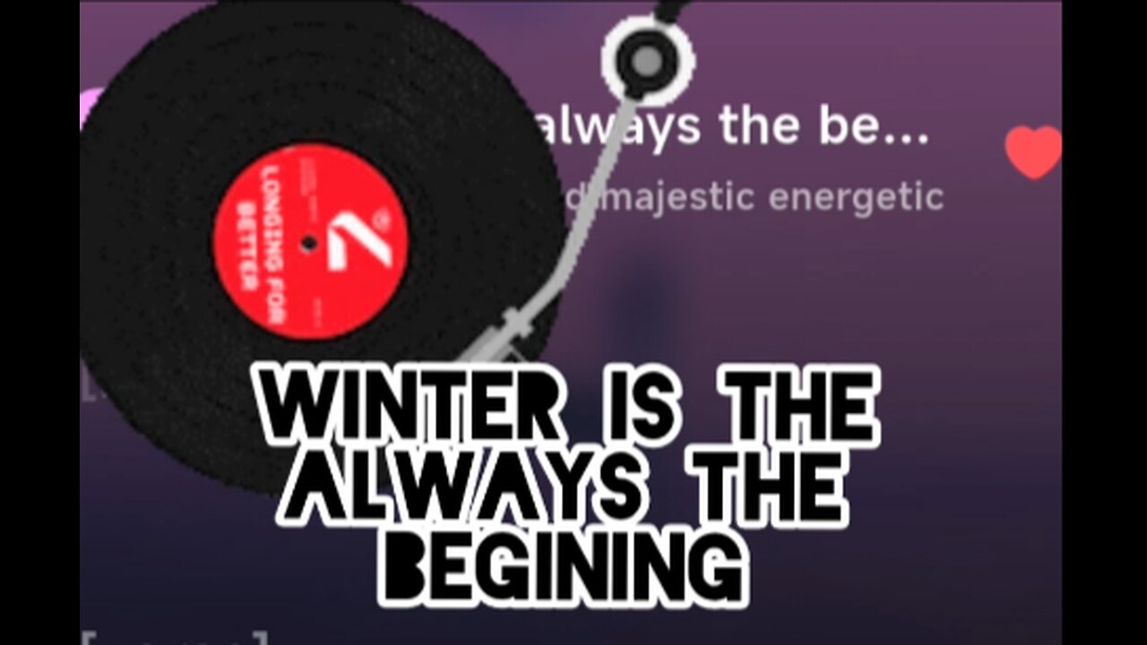 AI Song) Winter is the always the begining/ Honggrider.