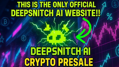 ⚠️🚨 DeepSnitch AI Official Warning: Don’t Fall for Fake Websites!🚫