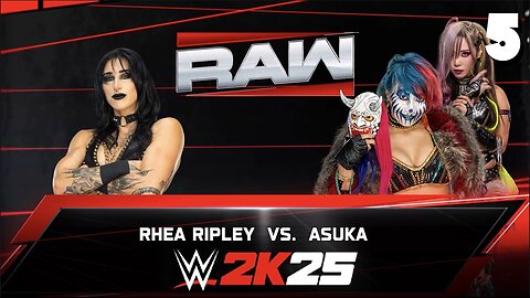 WWE 2K25 Raw September 22nd 2025 - Match 5: Betrayal!
