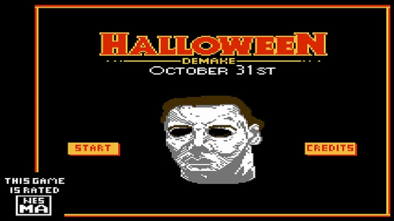 Halloween: October 31st Demake (Full Playthrough/All Easter Eggs)