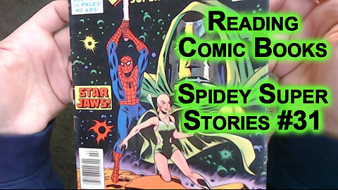 Reading Comic Books: Spidey Super Stories #31, Star Wars Homage, 1978, Marvel, Spider-Man [ASMR]