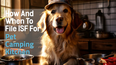 Mastering the ISF Filing Process: Importing a Pet Camping Kitchen Made Easy!