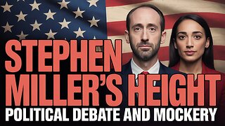 Stephen Miller’s Height Sparks Political Mockery and Debate