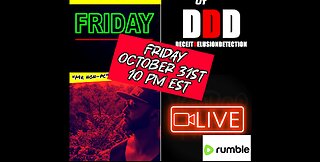 REPLAY: 10/31/25 10PM Friday Night LIVE Halloween Special: with MR. NON-PC and Triple D