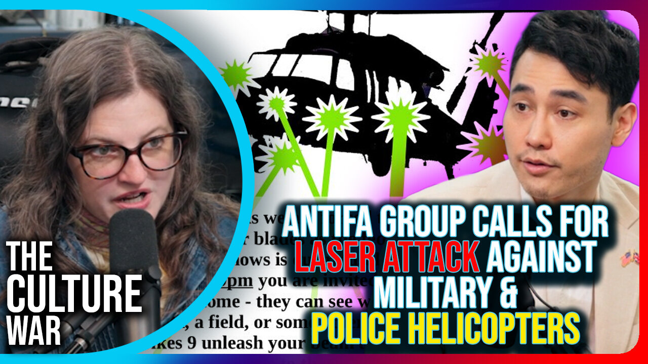 Antifa Group Calls For Laser Attack Against Police Helicopters To Make Them Crash, They Are Insane