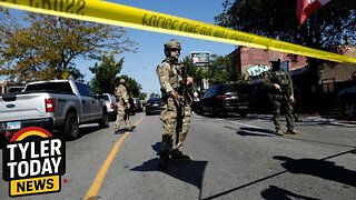 Multiple DHS vehicles rammed by Antifa