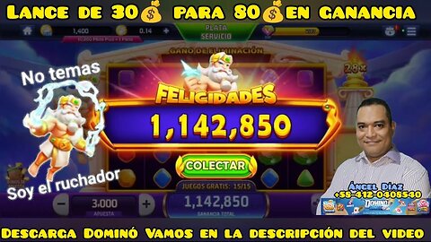 GANANCIAS EN GATES OLIMPUS DE DOMINÓ VAMOS
