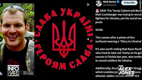 EXCLUSIVE: Trump Hotel Cybertruck Bomber Was Recruiting Fighters For Ukraine, Nick Sortor Reports!