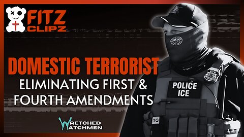 Domestic Terrorist: Eliminating First & Fourth Amendments