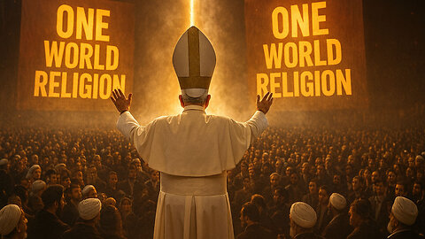 The Pope Is Bringing In The Prophesied One World Religion