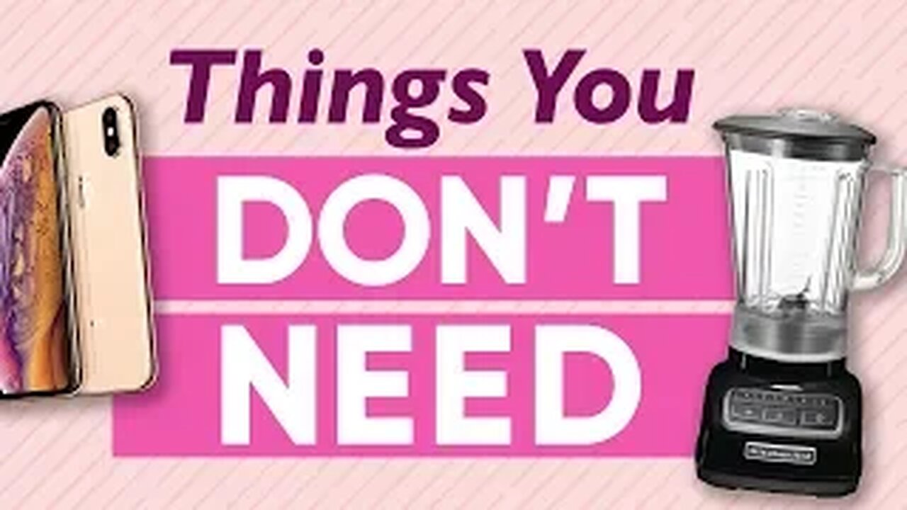 9 𝙐𝙣𝙣𝙚𝙘𝙚𝙨𝙨𝙖𝙧𝙮 𝙄𝙩𝙚𝙢𝙨 𝙔𝙤𝙪 𝙏𝙝𝙞𝙣𝙠 𝙔𝙤𝙪 𝙉𝙚𝙚𝙙 𝙏𝙤 𝘽𝙪𝙮