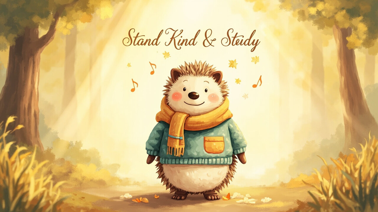 Hedgehog Holds His Ground 🦔 | Stand Kind & Steady