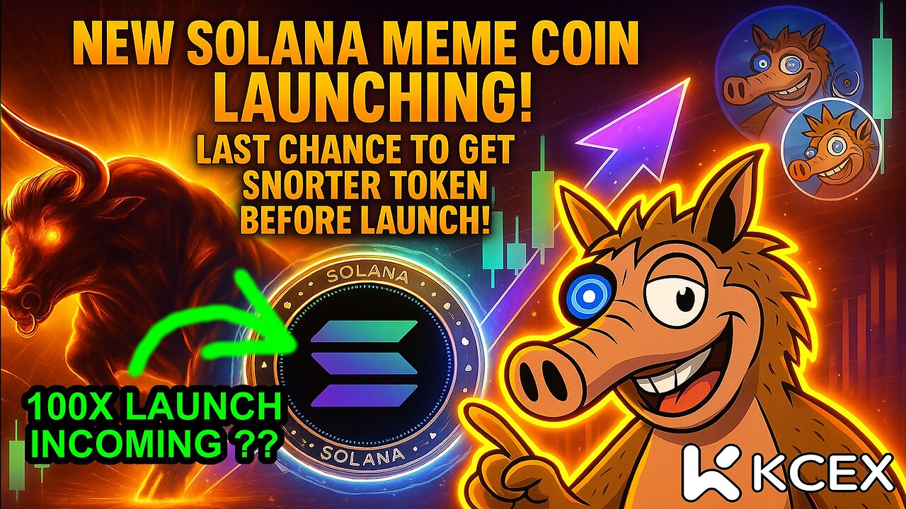 Snorter Token Last Chance Before Launch!! New Solana Meme Coin!!