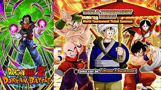 DBZ Dokkan Battle: 60th World Tournament Prizes Banner Summons