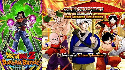 DBZ Dokkan Battle: 60th World Tournament Prizes Banner Summons