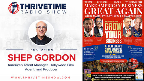 Shep Gordon | Hollywood A-List Manager for Stallone, Wolfgang Puck, Vandross, Lagasse, Mike Myers, Etc. + Why You Must Be Willing to Work for FREE to Create BIG Opportunities + 56 Tix Remain for March 6-7 Workshop!