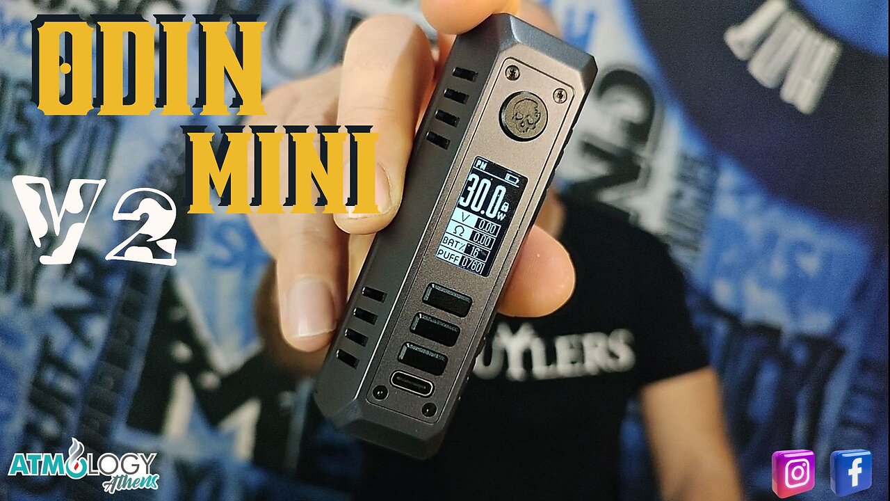 ODIN MINI V2 | VAPERZ CLOUD | * Ελληνική Παρουσίαση *