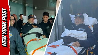 Nassau Co. highway officer Michael Hyland is released from hospital after undergoing seven surgeries