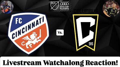 FC Cincinnati Vs. Columbus Crew 2025 MLS Cup Playoffs Eastern Quarterfinals Livestream Watchalong