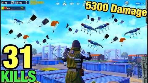 NEW WORLD RECORD 5300 DAMAGE!!! | 31 KILLS SOLO VS SQUAD | TACAZ PUBG MOBILE