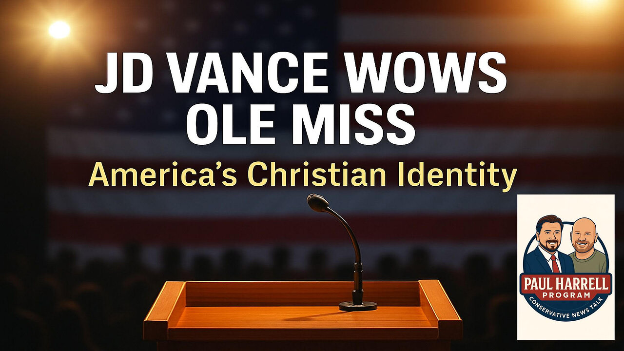 JD Vance Praises America's Christian Identity!