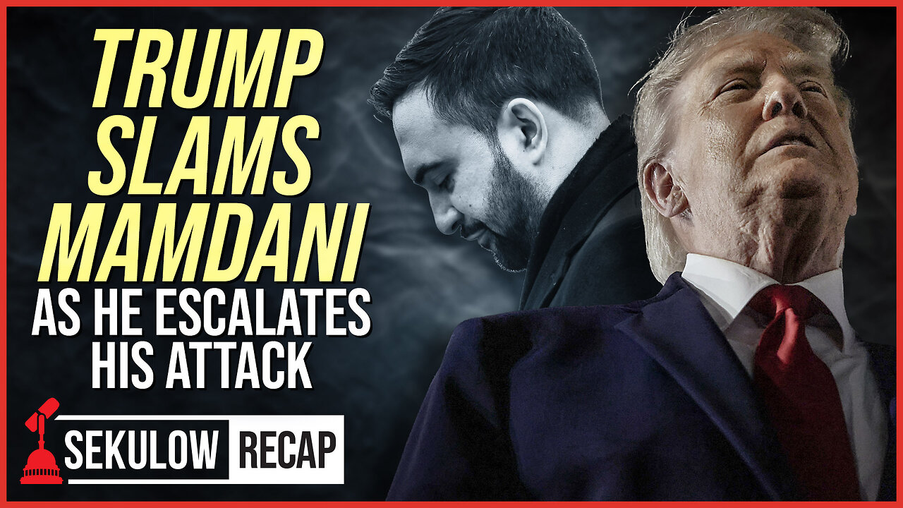 Trump Slams Mamdani as He Escalates His Attack