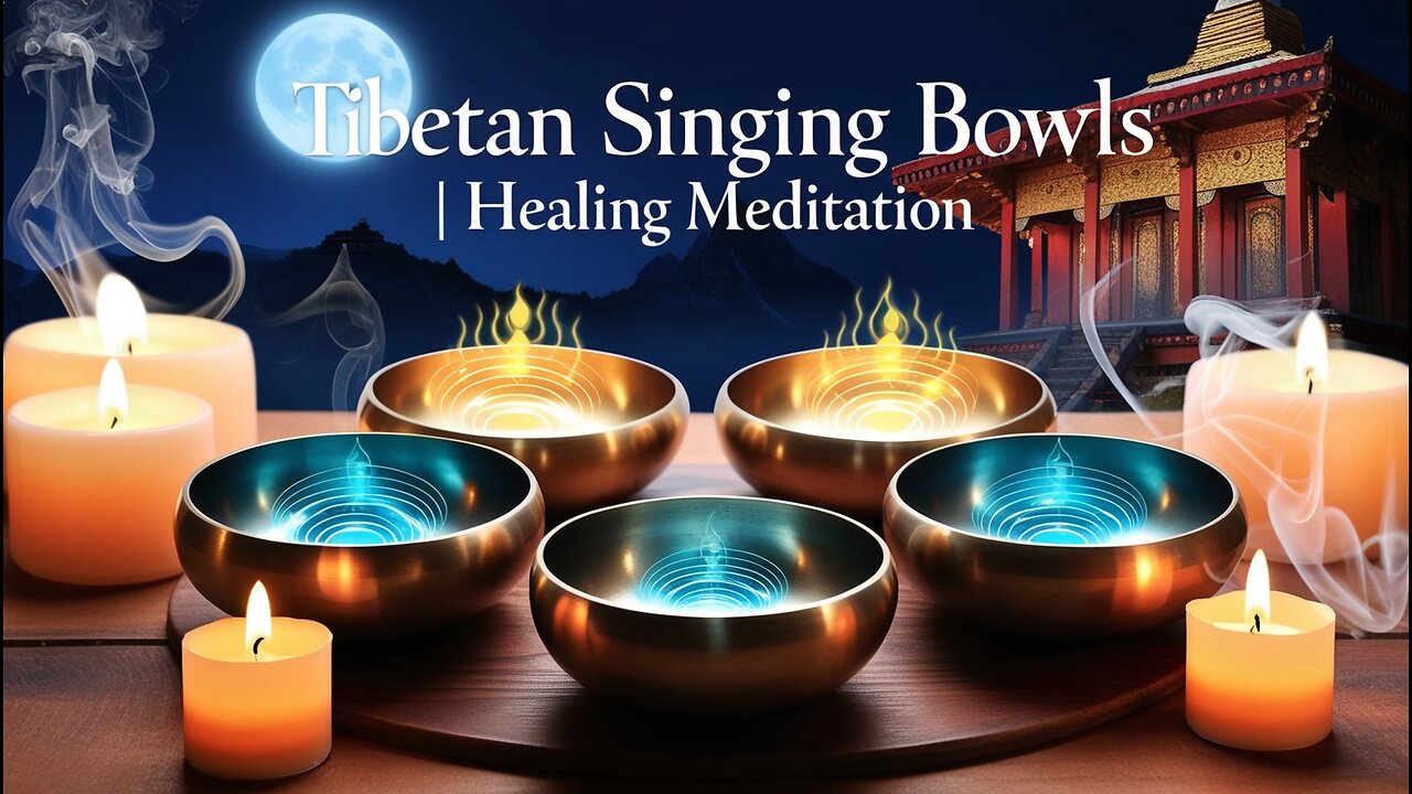 🌿 Tibetan Singing Bowls | Healing Music for Deep Meditation & Sleep 🎶