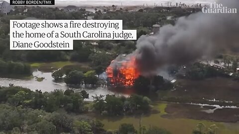 Fire destroys home of South Carolina judge who had received death threats