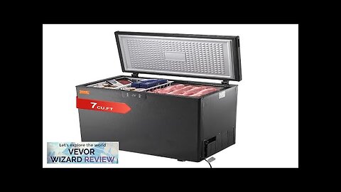 VEVOR Chest Freezer 7 Cu.ft / 198 L Compact Deep Freezer Free Review