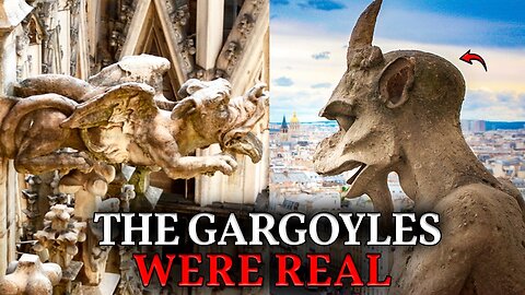 GARGOYLES WERE ALIVE. Petrified Chimeras on Cathedrals: