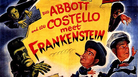 Abbott and Costello Meet Frankenstein ( Full Movie ) 1948