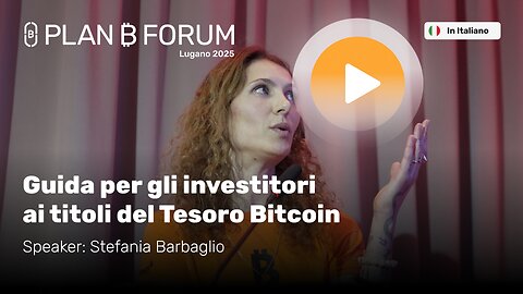 Guida per gli Investitori ai Titoli del Tesoro Bitcoin | Stefania Barbaglio