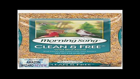 Morning Song Clean & Free Shell Free Wild Bird Food, Premium No Review