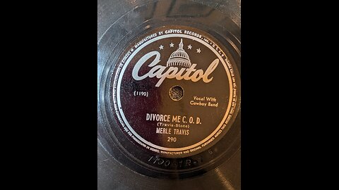 Capitol 290B Divorce Me C.O.D