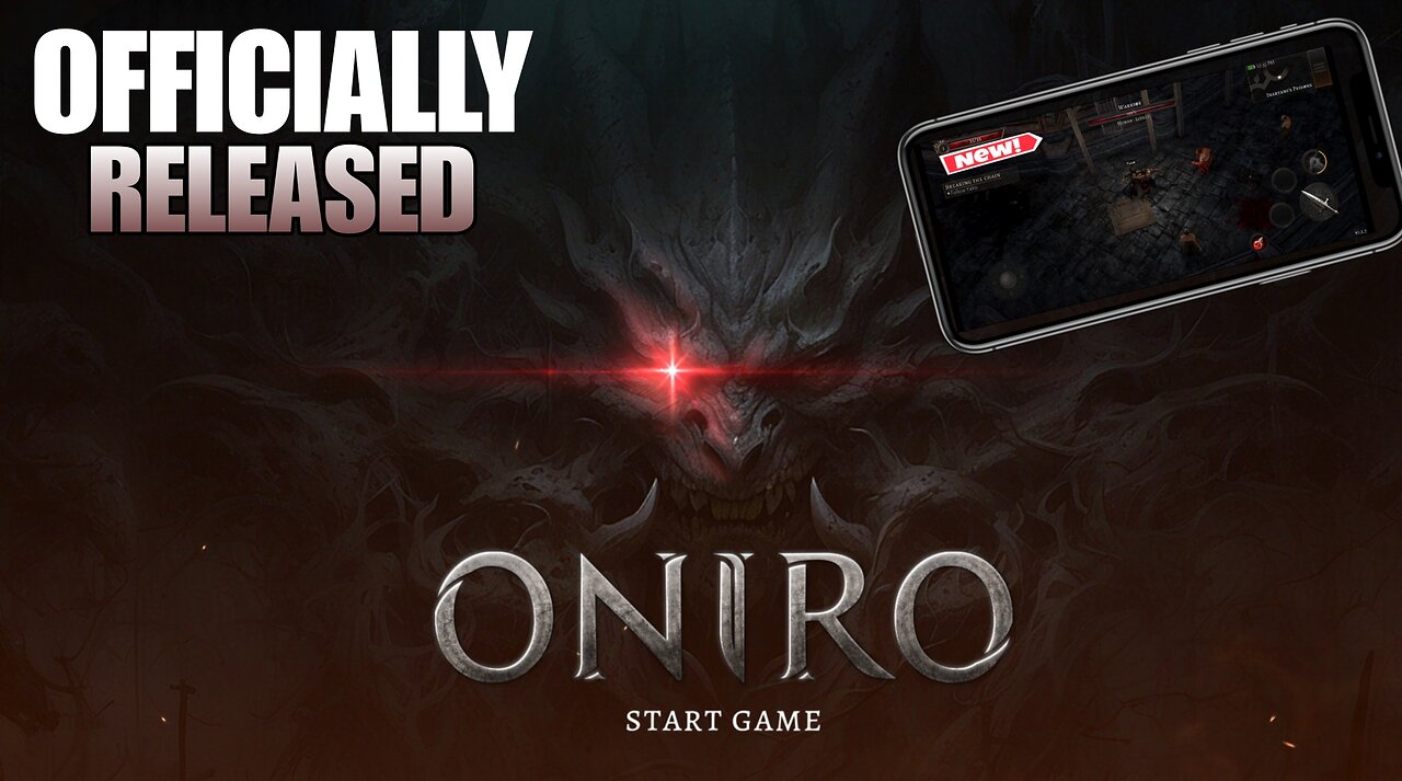 ONIRO GAMEPLAY ( 4K MAX GRAPHIC ) NEW RPG GAME FOR ANDROID/iOS