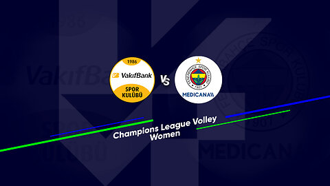 Vakifbank (Türkiye) vs Fenerbahce (Türkiye) | CEV Champions League 2024-2025 | Women QF's