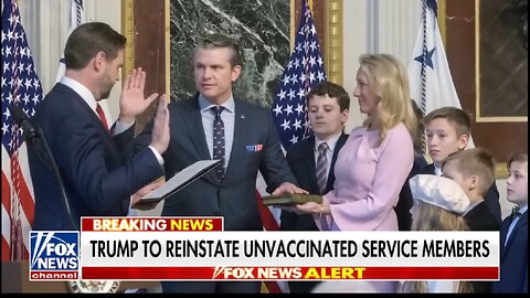 Trump reinstates service members discharged over COVID vaccine