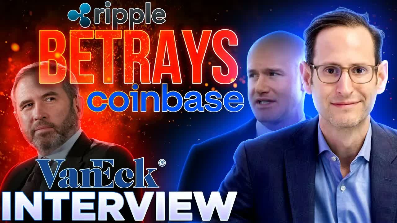 Ripple Sides With Banks!?🔥VanEck Backs Coinbase!🚨Matthew Sigel INTERVIEW