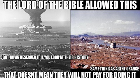 The LORD Set Up Esau To Bomb Hiroshima, Nagasaki, Ukraine, Cremia, Russia Vs USA And EU